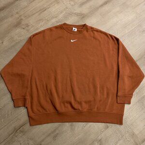 Nike Women's Large L Essentials Phoenix Fleece Oversized Sweatshirt Crewneck